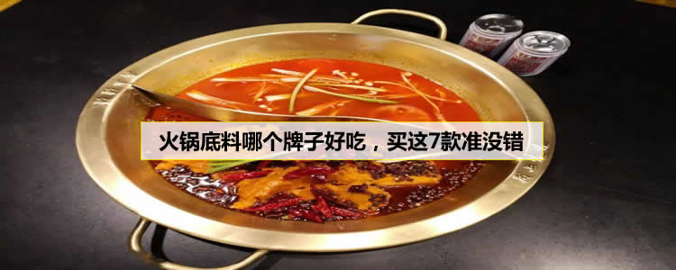 火锅底料哪个牌子好吃，买这7款准没错